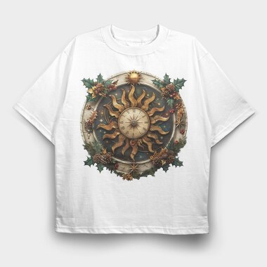 Christmas Ornament Star, Tricou Oversize Barbati (Unisex)