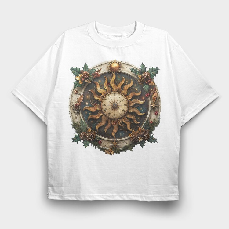 Christmas Ornament Star, Tricou Oversize Barbati (Unisex)