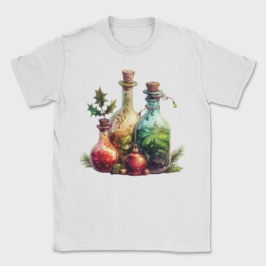 Christmas Ornaments Bottles, Tricou Barbati (Unisex)