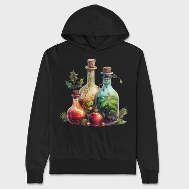 Christmas Ornaments Bottles, Hanorac Oversize Barbati (Unisex)