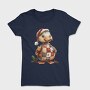 Christmas Patchwork Duck, Tricou Femei