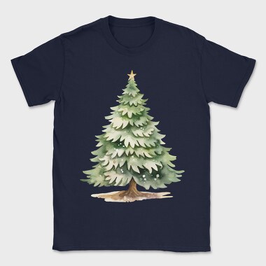 Christmas Pine Star, Tricou Barbati (Unisex)