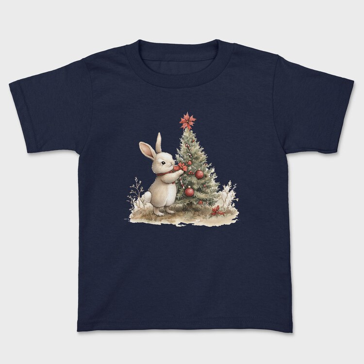 Christmas Rabbit Tree, Tricou Copii