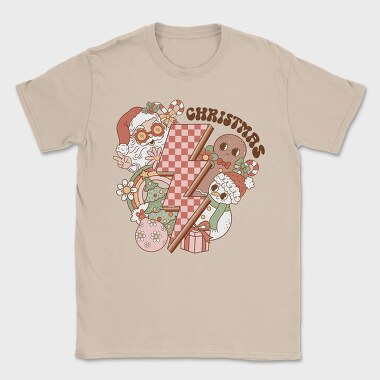Christmas Santa Gingerbread, Tricou Barbati (Unisex)