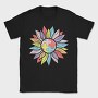 Puzzle Flower Unity, Tricou Barbati (Unisex)