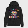 Puzzle Heart Different, Hanorac Oversize Barbati (Unisex)