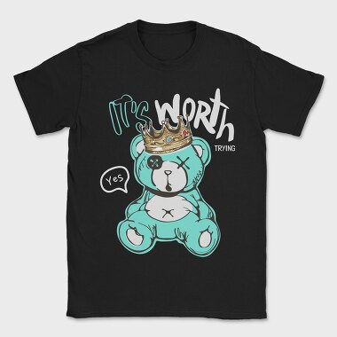 Royal Teddy Yes, Tricou Barbati (Unisex)