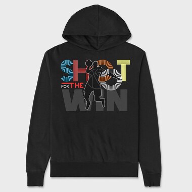 Shot For The Win, Hanorac Oversize Barbati (Unisex)