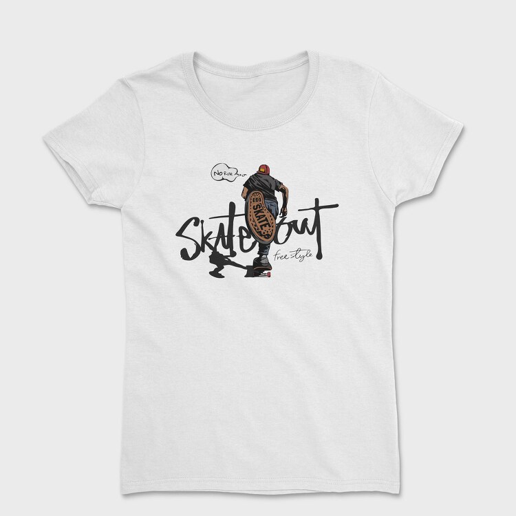 Skate Out No Rule, Tricou Femei