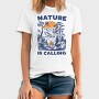 Nature Campfire Call, Tricou Barbati (Unisex)