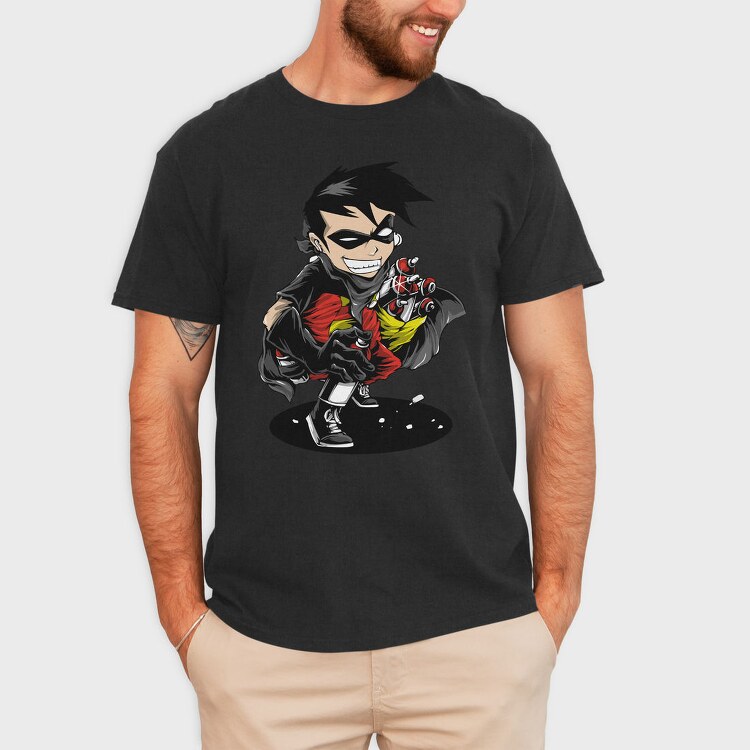 Batman Robin, Tricou Barbati (Unisex)