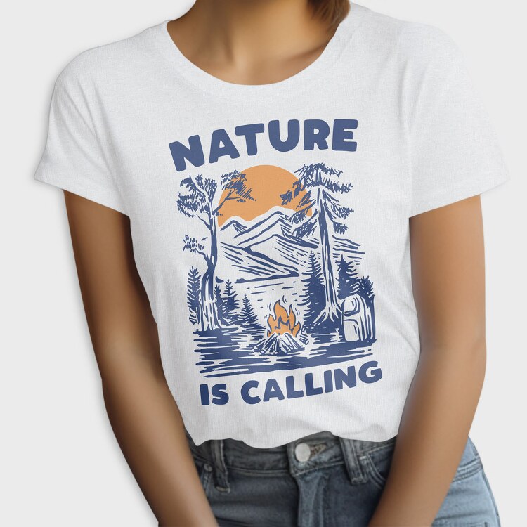 Nature Campfire Call, Tricou Femei