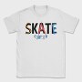 Skateboard Splash, Tricou Barbati (Unisex)