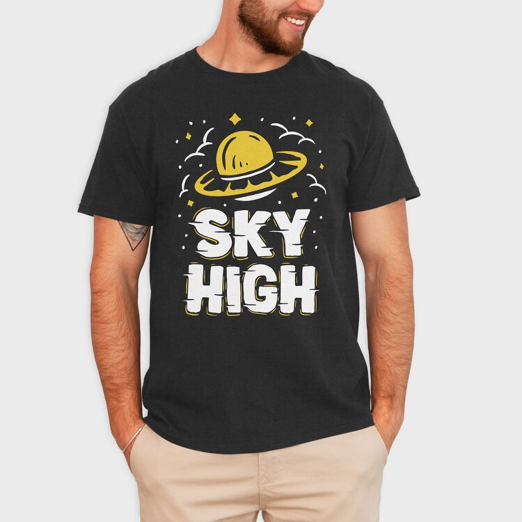 Sunny Smile Vibes, Tricou Barbati (Unisex)