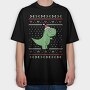 Trex Ugly Sweater, Tricou Oversize Barbati (Unisex)