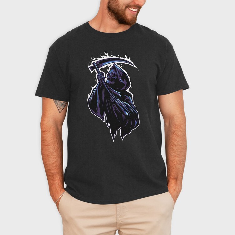 Grim Reaper, Tricou Barbati (Unisex)
