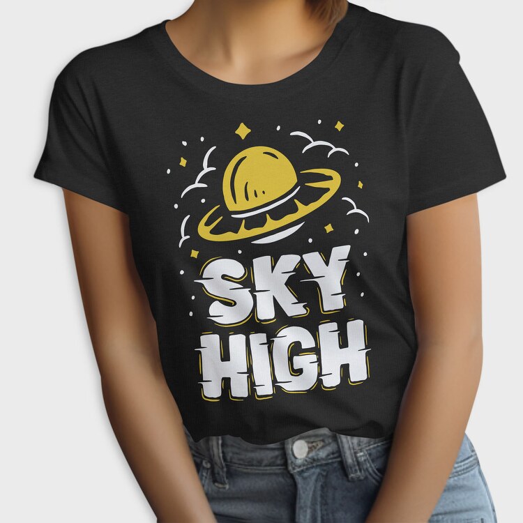 Sunny Smile Vibes, Tricou Femei