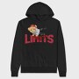 Teddy Limits Aint Real, Hanorac Oversize Barbati (Unisex)