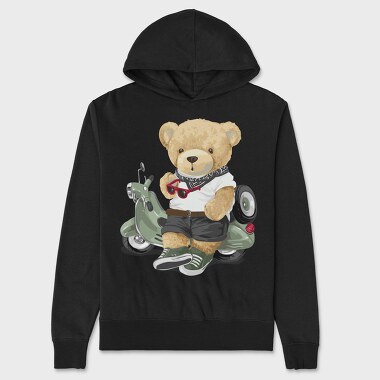 Teddy Rider, Hanorac Oversize Barbati (Unisex)