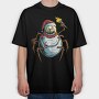 Santa Skull Nightmare, Tricou Oversize Barbati (Unisex)