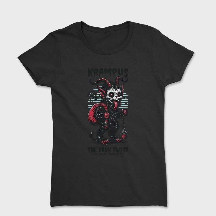 Trend the Dark Twist Krampus, Tricou Femei