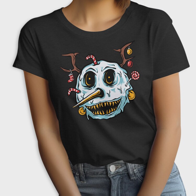 Santa Skull, Tricou Femei