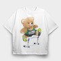 Unstoppable Obstacle Racer, Tricou Oversize Barbati (Unisex)