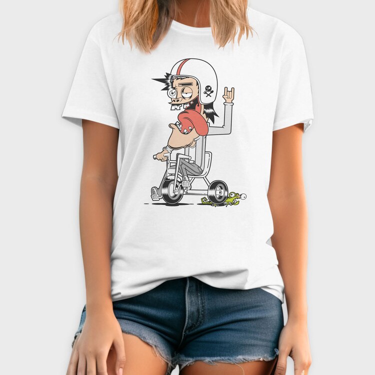 Skull Rider 1, Tricou Barbati (Unisex)