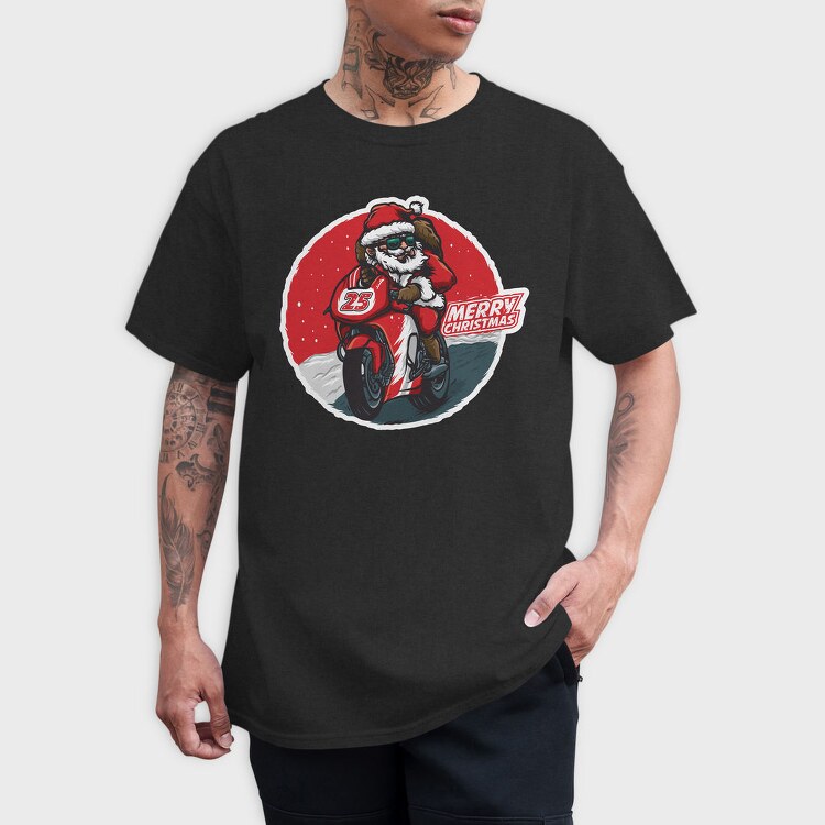 Santa Speedster, Tricou Barbati (Unisex)