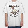 Deadly Snake Thought, Tricou Oversize Barbati (Unisex)