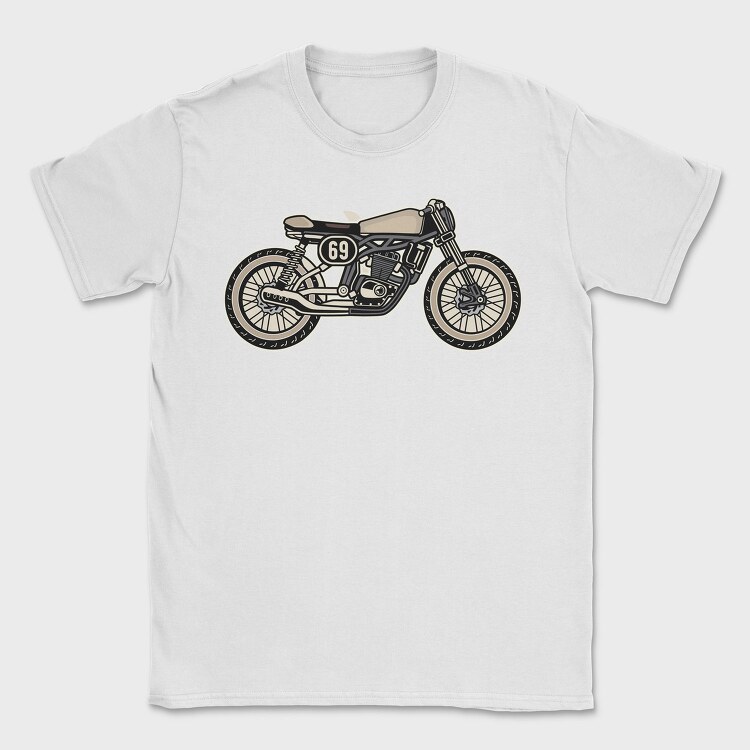 69 Cafe Racer, Tricou Barbati (Unisex)
