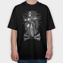 Skull Rider 2, Tricou Oversize Barbati (Unisex)