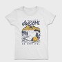 Awesome Camping Vibes, Tricou Femei