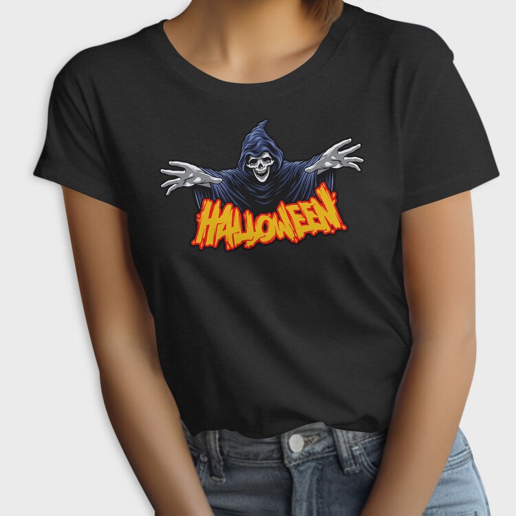 Halloween Grim Reaper, Tricou Femei