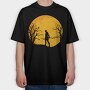 Autumn Wanderer, Tricou Oversize Barbati (Unisex)
