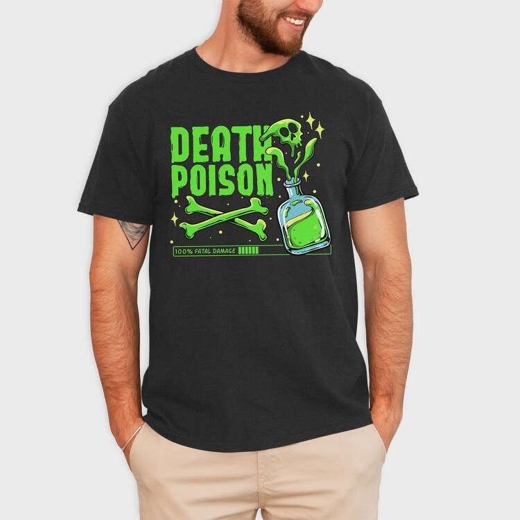 Deathly Poison, Tricou Barbati (Unisex)