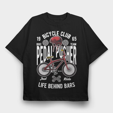 Bmx Gear Wrench, Tricou Oversize Barbati (Unisex)