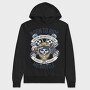 Born To Ride Custom Garage, Hanorac Oversize Barbati (Unisex)