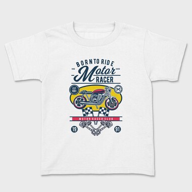 Born To Ride Racer, Tricou Copii