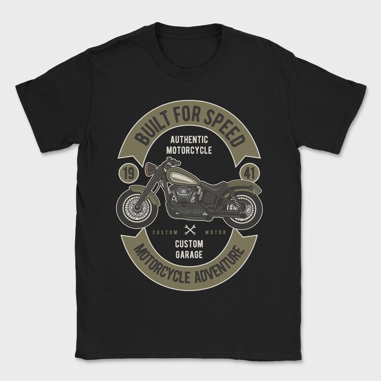 Built For Speed Adventure, Tricou Barbati (Unisex)