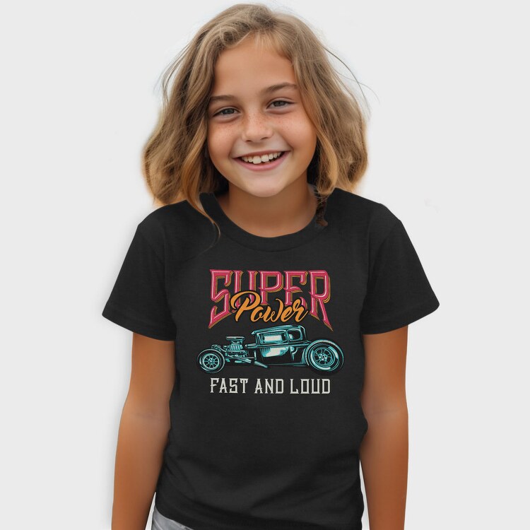 Super Power Fast Loud, Tricou Copii