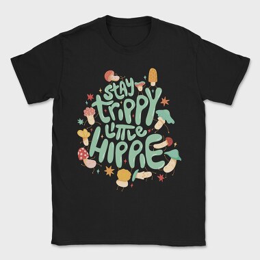 Trippy Hippie, Tricou Barbati (Unisex)