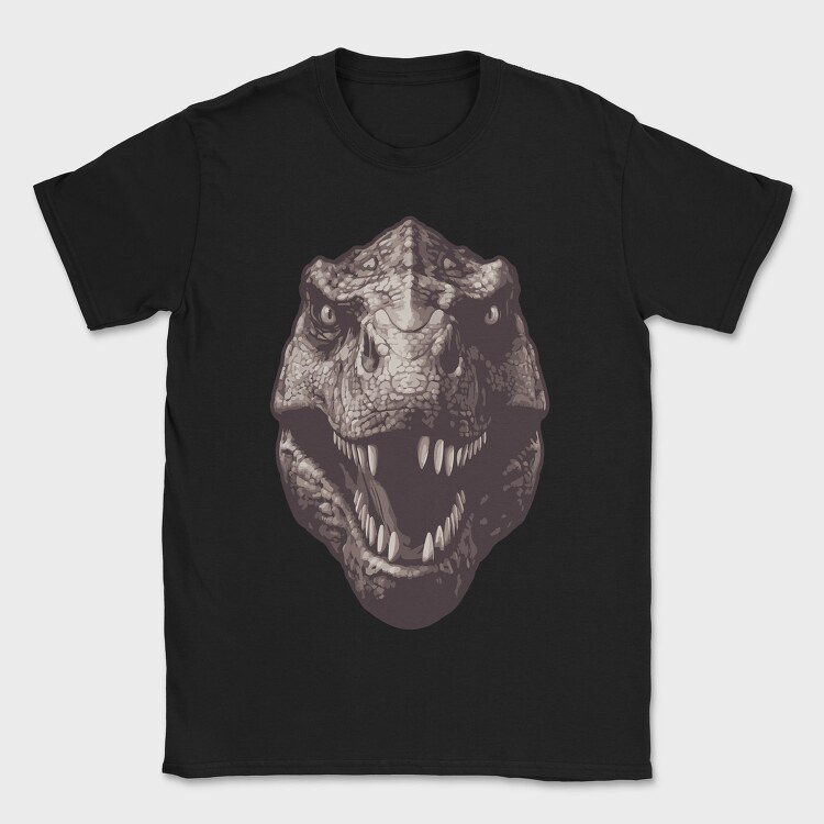 Trex Missing Tooth, Tricou Barbati (Unisex)