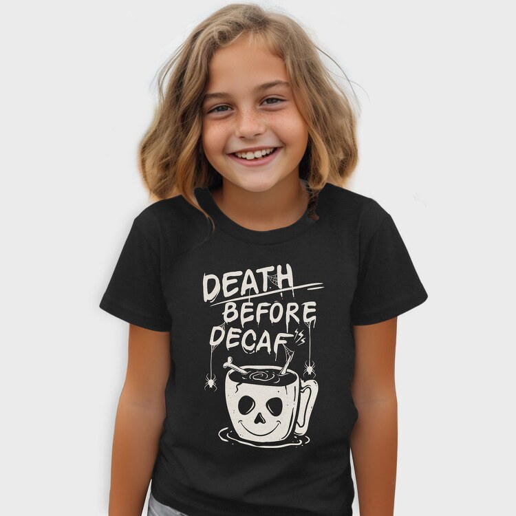 Decaf Death Before, Tricou Copii