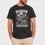 Scooter Biker Skull, Tricou Barbati (Unisex)