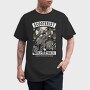 Scooter Biker Skull, Tricou Barbati (Unisex)