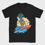 Pineapple Surfer, Tricou Barbati (Unisex)