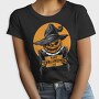 Halloween Witch Skull, Tricou Femei