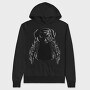 Pug Punk, Hanorac Oversize Barbati (Unisex)