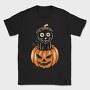 Pumpkin Kitty, Tricou Barbati (Unisex)